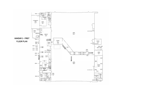 Hangar Three First Floor Floorplan September 2024