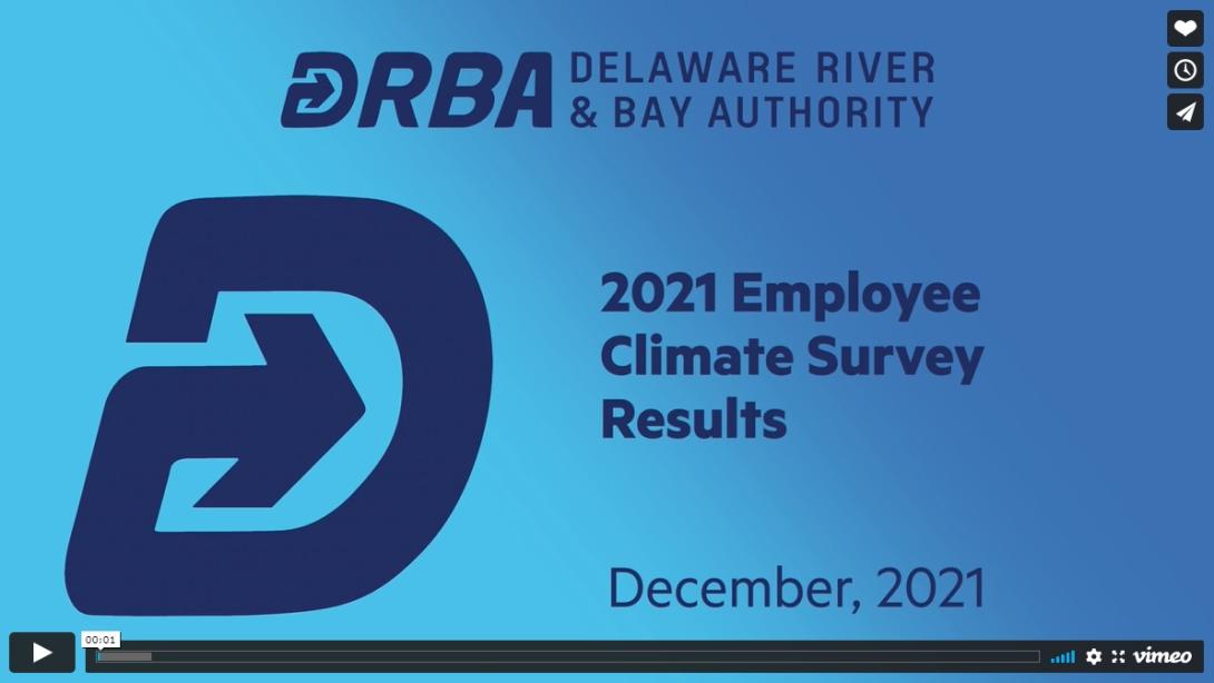 2021 DRBA Employee Climate Survey results discussion